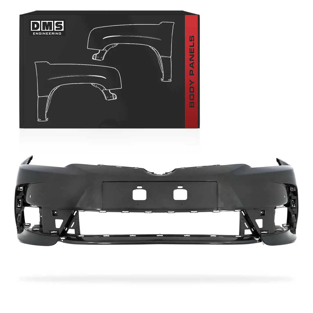 Toyota Corolla E160 (2016 - 2019) Black Front Bumper Cover - Image 4
