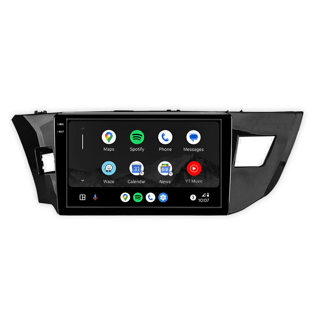 Toyota Corolla E160 / E170 / E180 (2013 - 2016) 9" Wireless Android 16 Head Unit for Apple CarPlay / Android Auto - Image 3