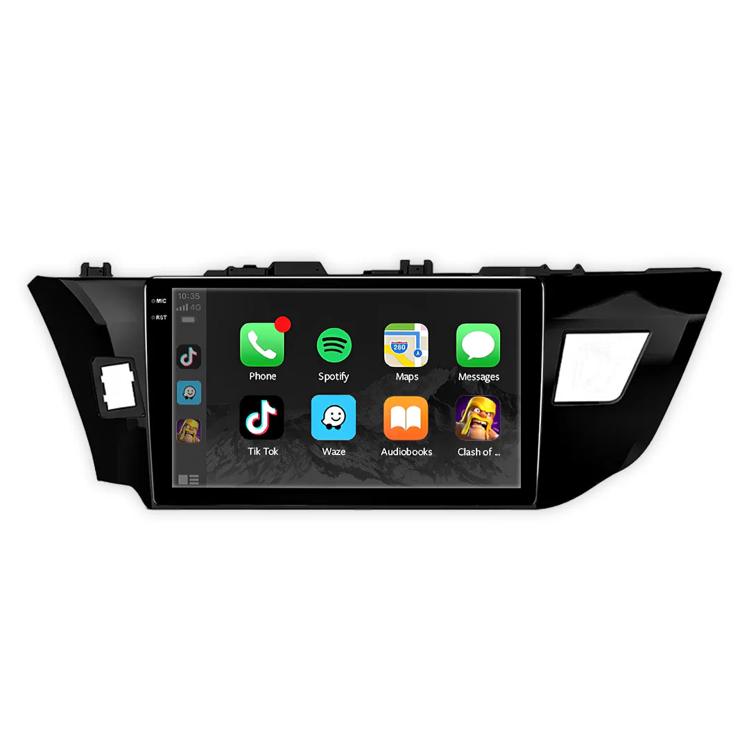 Toyota Corolla E160 / E170 / E180 (2014 - 2016) 10" Wireless Android 16 Head Unit for Apple CarPlay / Android Auto - Image 2