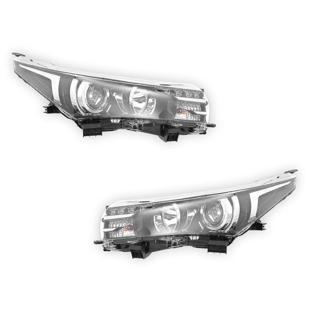 Toyota Corolla E170 (2013 - 2016) Genuine LED Headlights LH + RH - Image 2