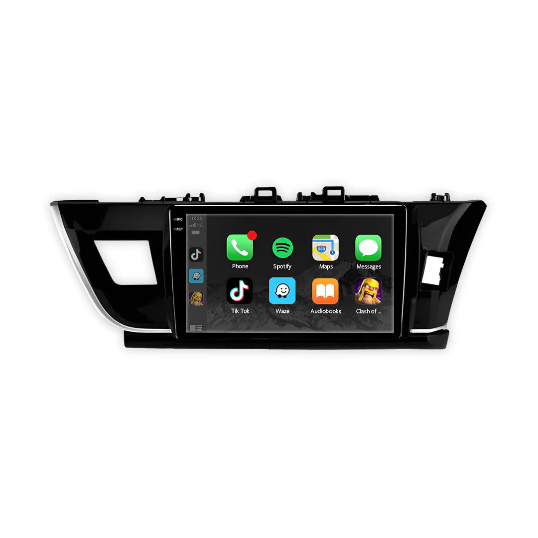 Toyota Corolla E170 Sedan (2013 - 2016) 10.1" 13.3" Wireless Android 16 Car Stereo for Apple CarPlay / Android Auto - Image 2