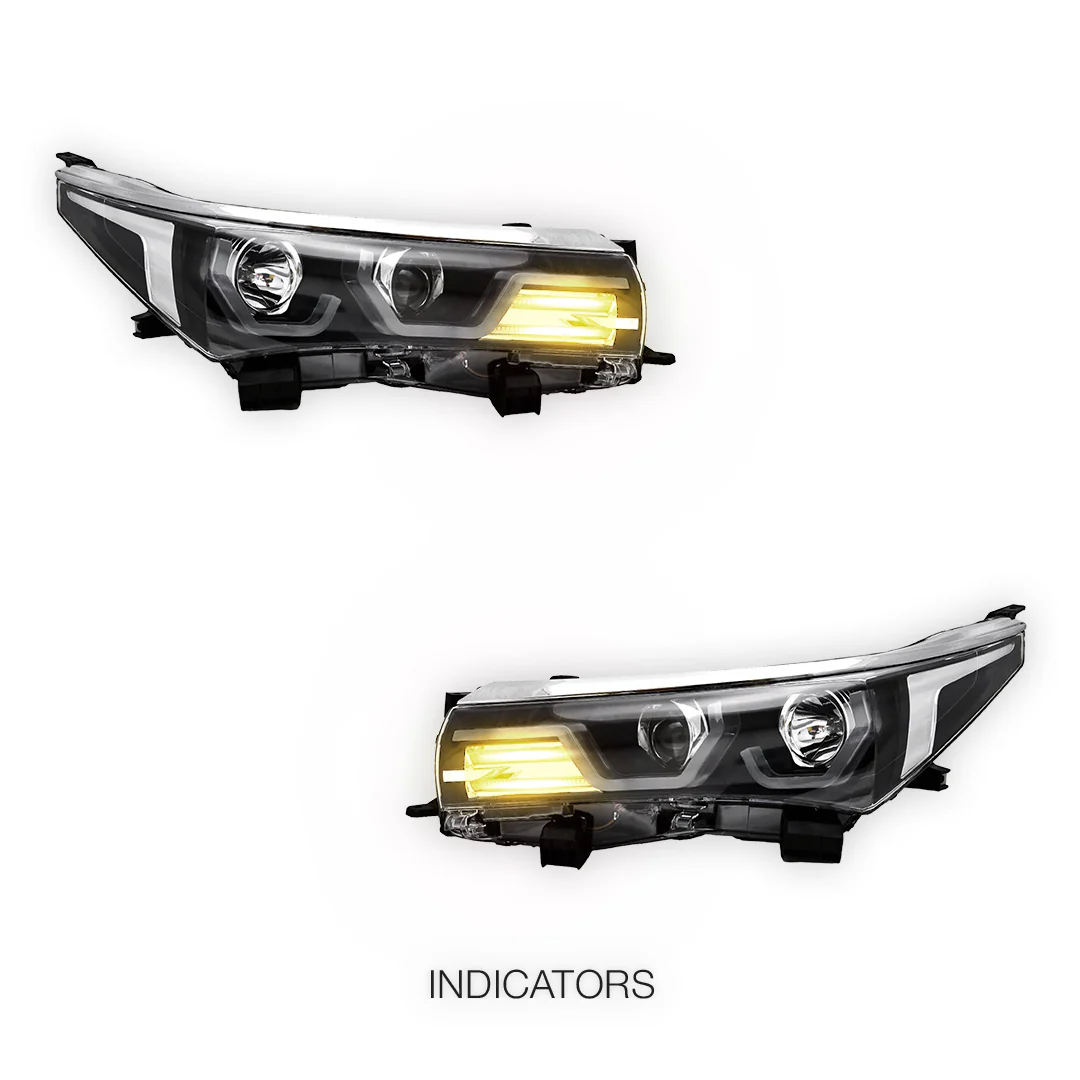 Toyota Corolla E180 (2013 - 2016) LED DRL Projector Headlights LH + RH - Image 3