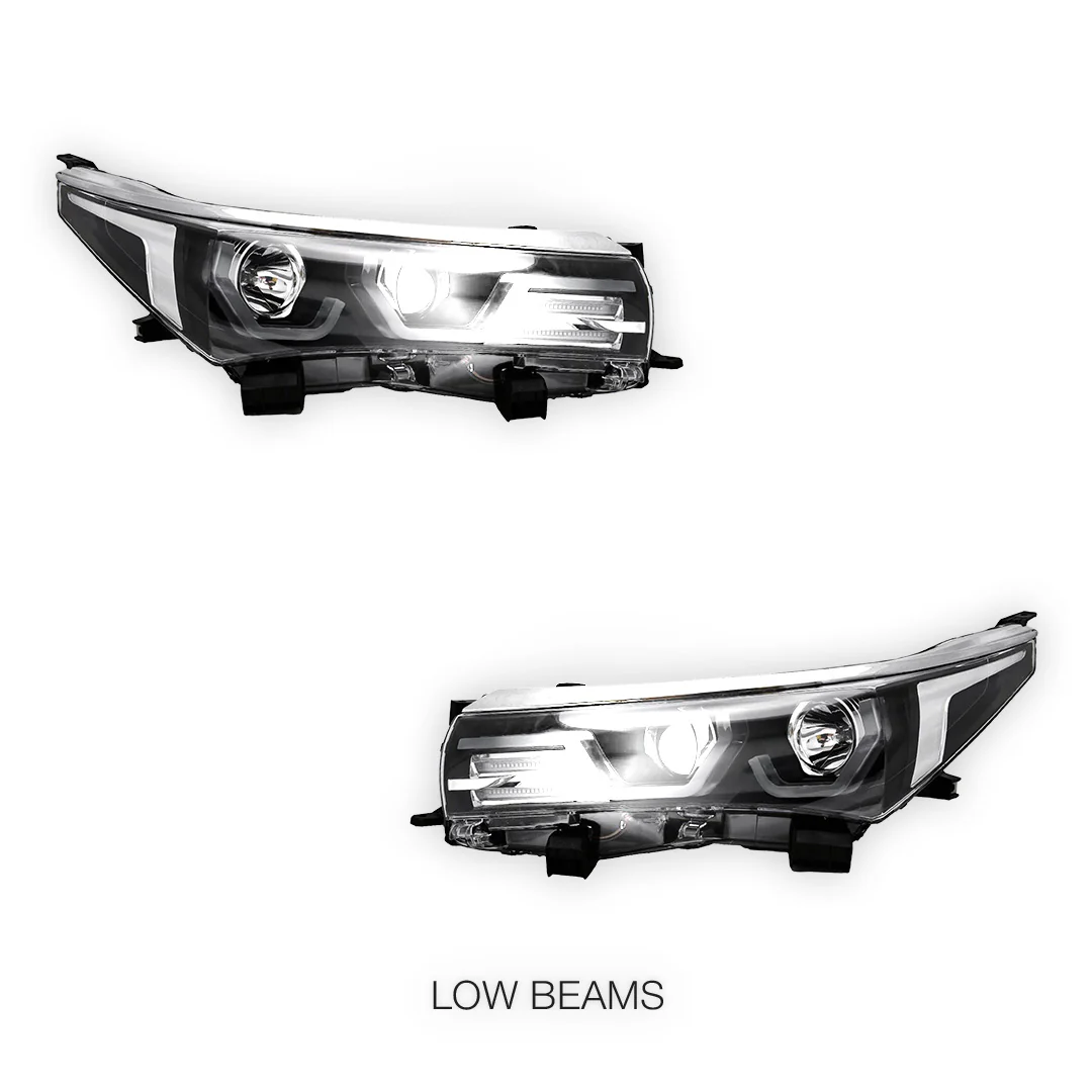 Toyota Corolla E180 (2013 - 2016) LED DRL Projector Headlights LH + RH - Image 4