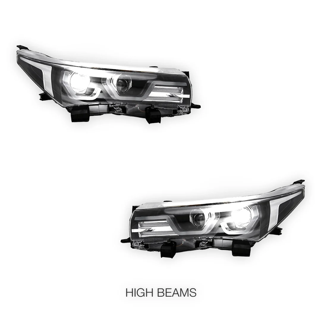 Toyota Corolla E180 (2013 - 2016) LED DRL Projector Headlights LH + RH - Image 5