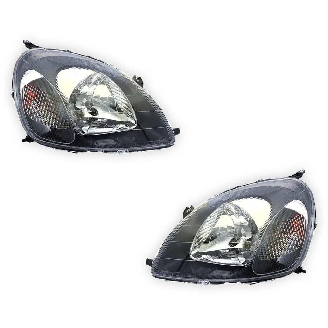 Toyota Echo NCP (2001 - 2002) Genuine Headlights LH + RH - Image 2