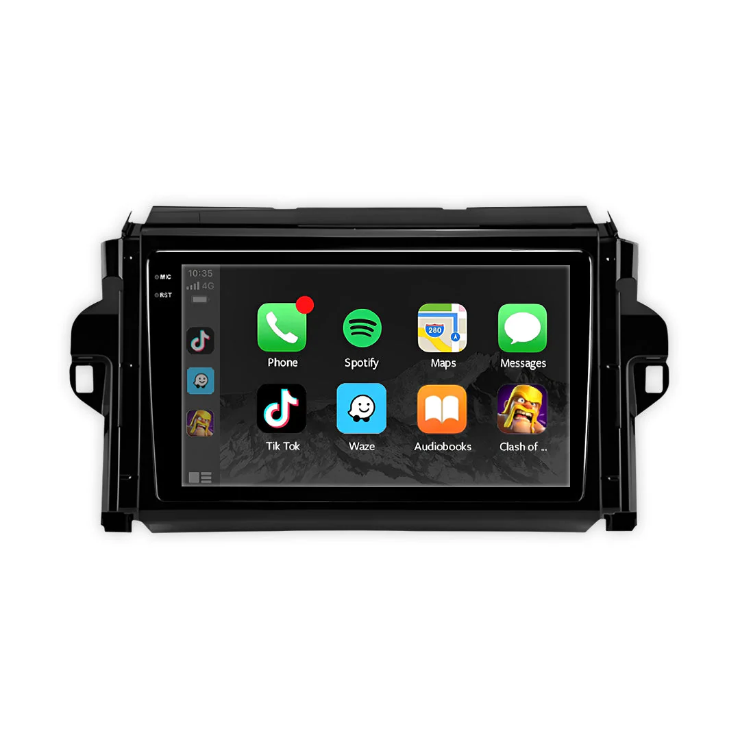 Toyota Fortuner GUN156 (2015 - 2020) 9" 13.3" Wireless Android 16 Car Stereo for Apple CarPlay / Android Auto - Image 2