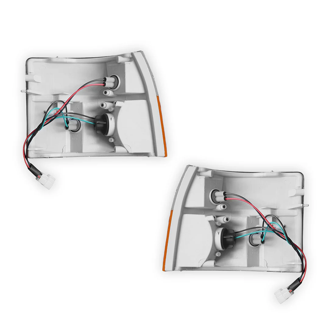 Toyota HiAce H100 / RZH Van (1989 - 2005) Indicator Lamp Corner Lights + Bulbs LH + RH - Image 3