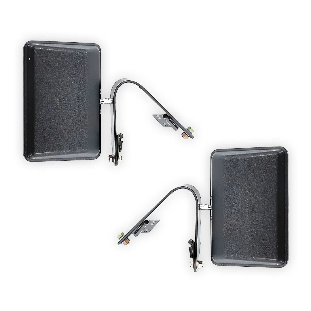 Toyota HiLux N50 (1994 - 1997) Black Head Door Mirrors LH + RH - Image 3