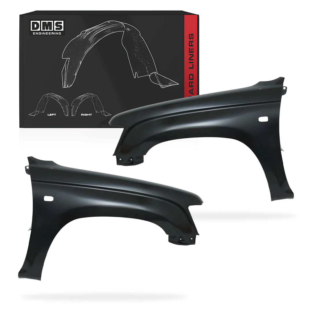 Toyota HiLux N60 (2001 - 2005) Primed Front Guards LH + RH - Image 4