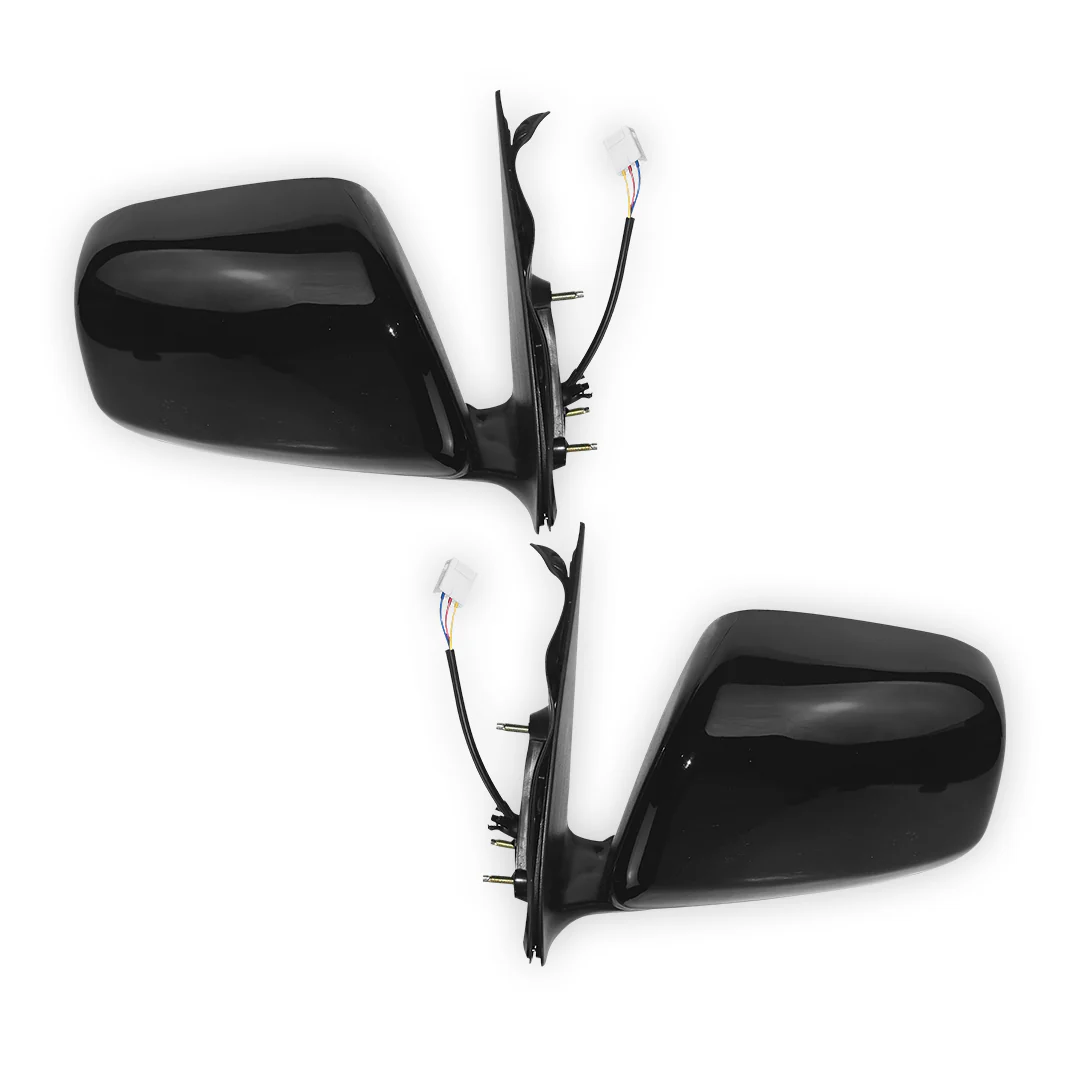 Toyota HiLux N70 2WD / 4WD (2005 - 2015) Black Electric Door Mirrors LH + RH - Image 3