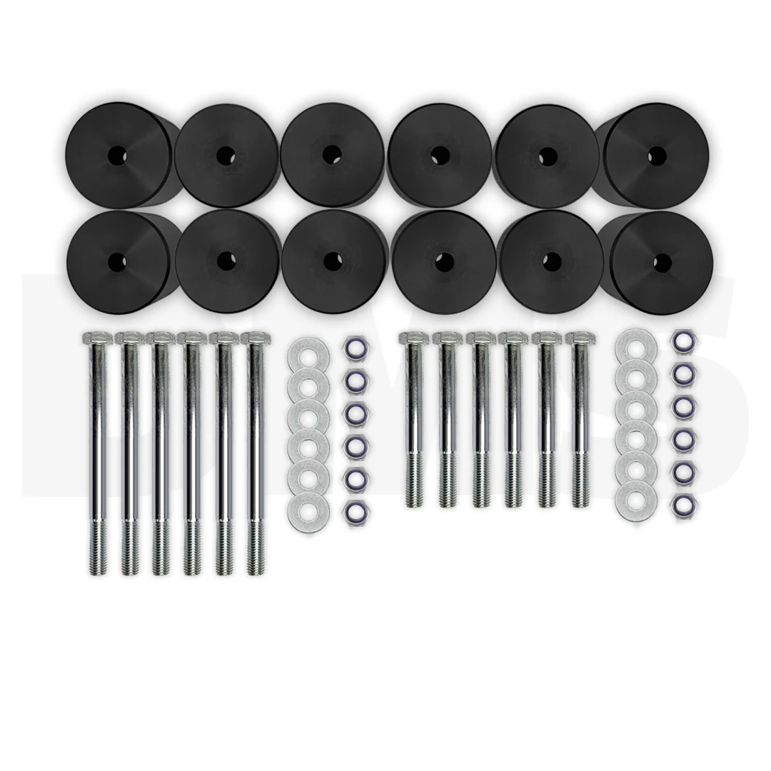 Toyota Hilux N80 Dual Cab 2" Body Lift Essential Kit - Image 3