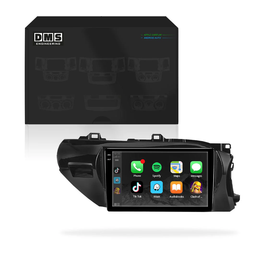 Toyota Hilux Revo N80 (2015 - 2025) 10" 13.3" Wireless Android 16 Car Stereo for Apple CarPlay / Android Auto