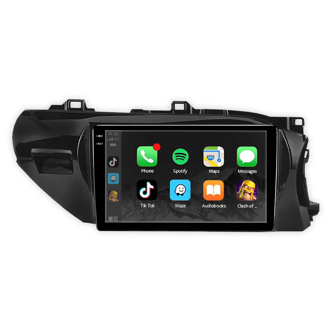 Toyota Hilux Revo N80 (2015 - 2025) 10" 13.3" Wireless Android 16 Car Stereo for Apple CarPlay / Android Auto - Image 2