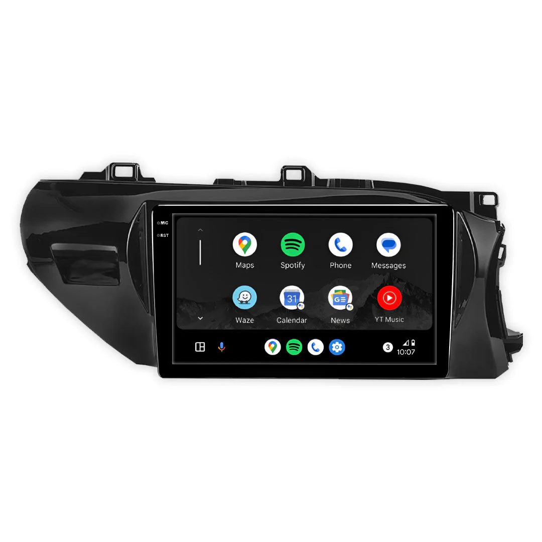 Toyota Hilux Revo N80 (2015 - 2025) 10" 13.3" Wireless Android 16 Car Stereo for Apple CarPlay / Android Auto - Image 3