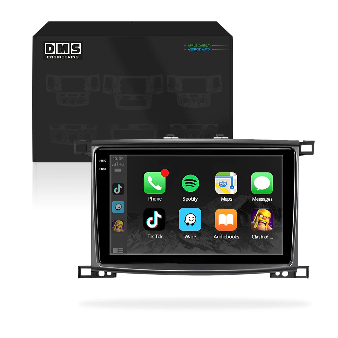Toyota Land Cruiser 100 Series (1999 - 2007) 9" 10" Wireless Android 16 Car Stereo for Apple CarPlay / Android Auto