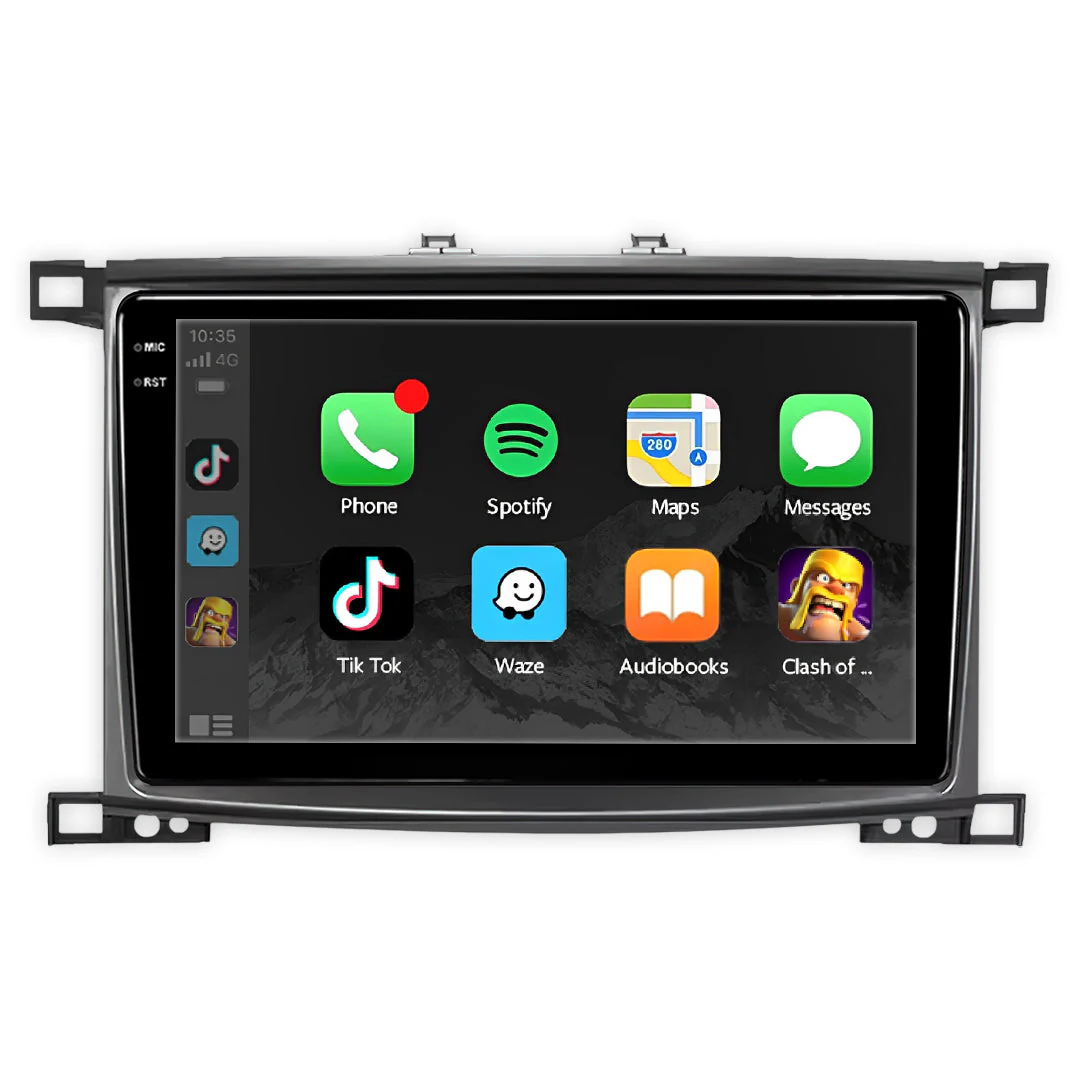 Toyota Land Cruiser 100 Series (1999 - 2007) 9" 10" Wireless Android 16 Car Stereo for Apple CarPlay / Android Auto - Image 2