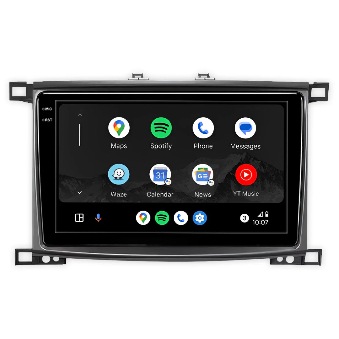 Toyota Land Cruiser 100 Series (1999 - 2007) 9" 10" Wireless Android 16 Car Stereo for Apple CarPlay / Android Auto - Image 3