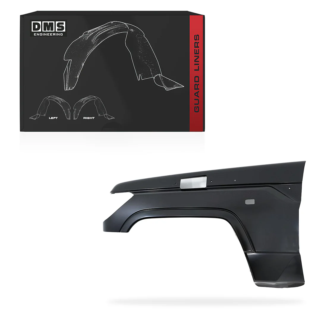 Toyota LandCruiser 76 Series (2007 - 2025) Primed Front Guards LH + RH - Image 2