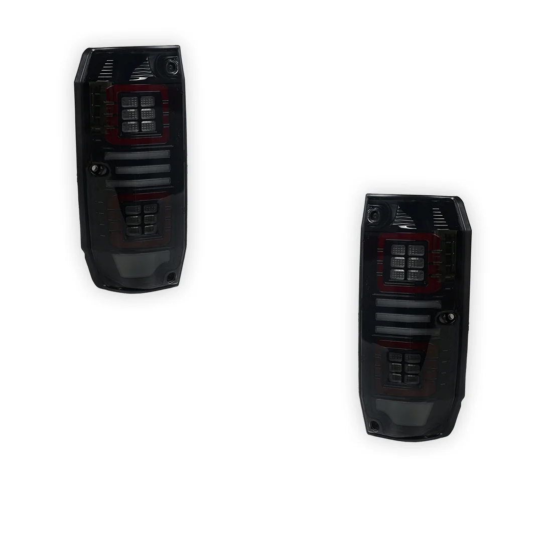 Toyota LandCruiser 76 Series (2007 - 2025) Smoked Sequential Full LED Tail Lights LH + RH - Image 6