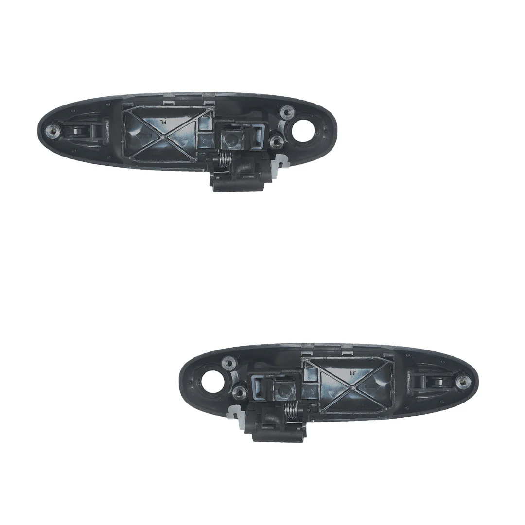 Toyota LandCruiser J100 Series (1998 - 2007) Front Full Black Outer Door Handles LH + RH - Image 3
