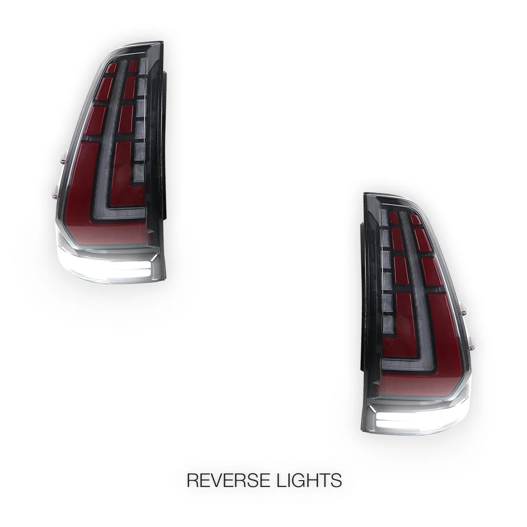Toyota LandCruiser Prado 120 Series (2003 - 2009) LED Tail Lights LH + RH - Image 5