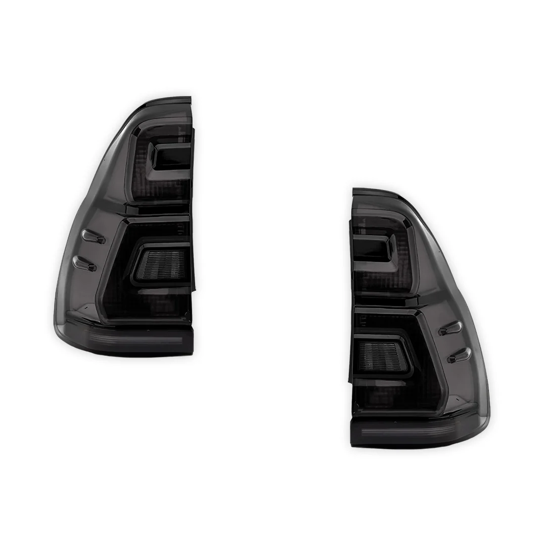 Toyota Prado 120 Series All Models (2003 - 2009) Sequential Smoked LED Tail Lights LH + RH - Image 6