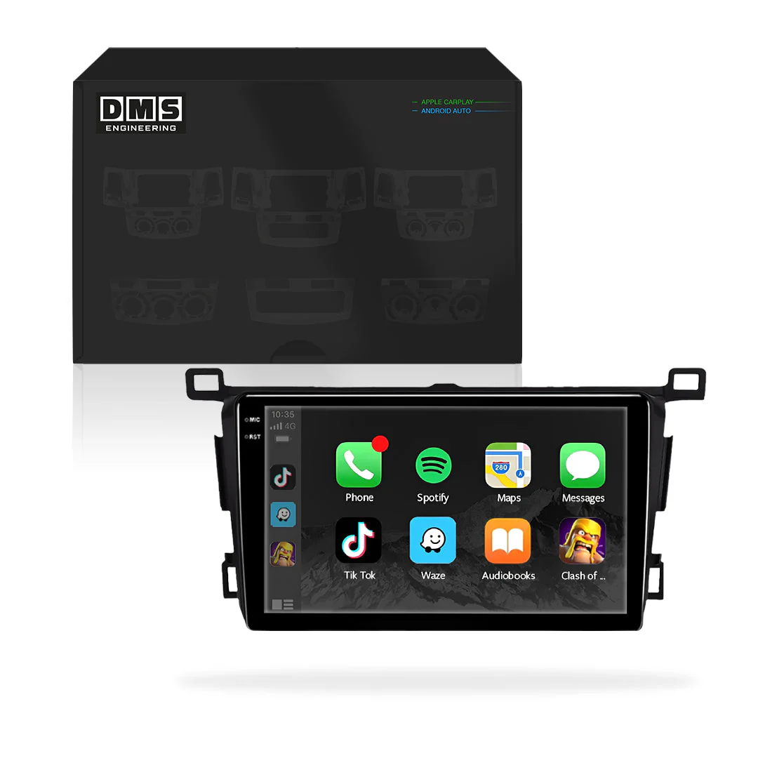 Toyota RAV4 XA40 (2013 - 2017) 9" Wireless Android 16 Car Stereo for Apple CarPlay / Android Auto