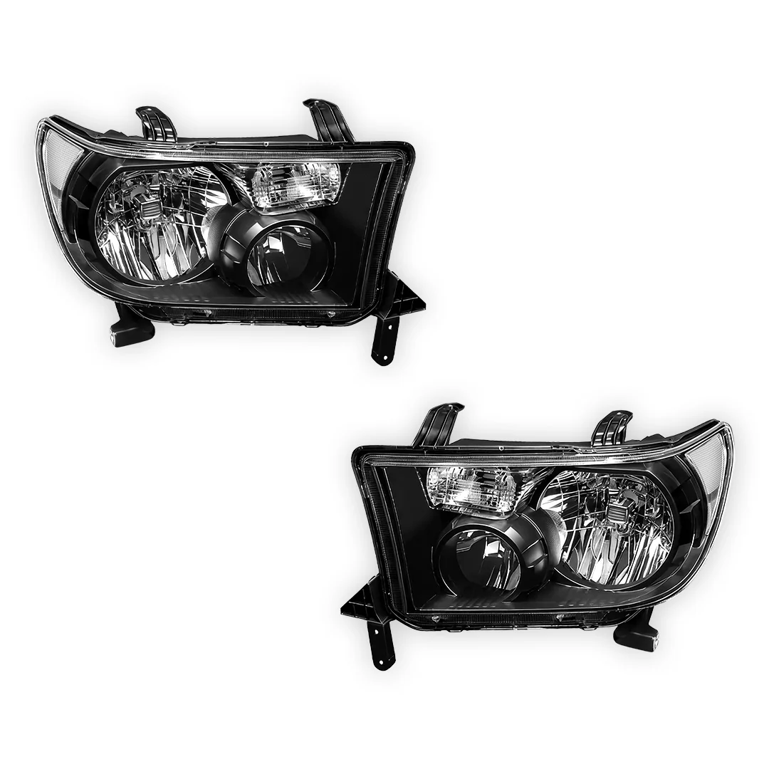 Toyota Sequoia (2008 - 2017) Replacement Headlights LH + RH - Image 2