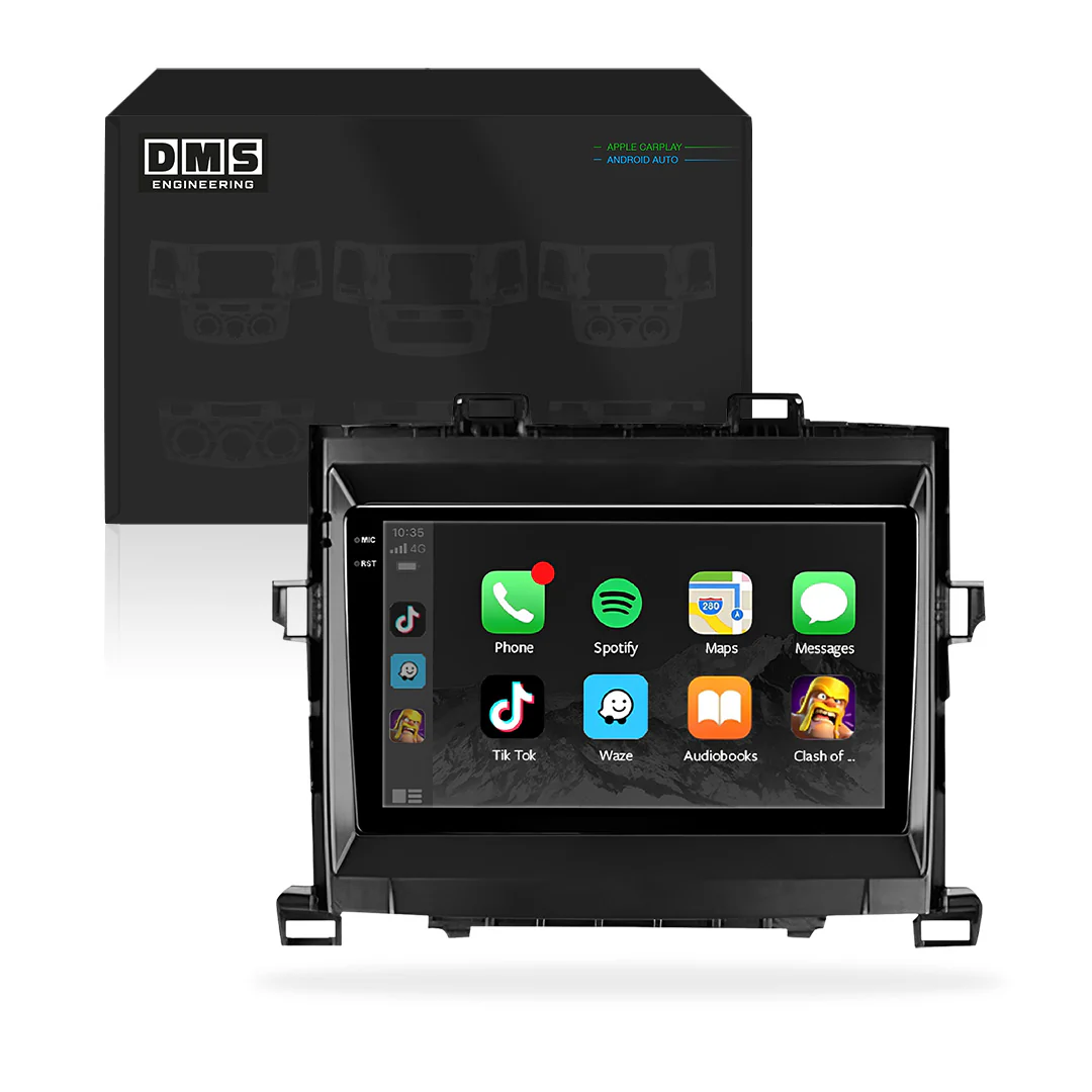 Toyota Vellfire (2008 - 2015) 9" Wireless Android 13 Android Player for Apple CarPlay / Android Auto
