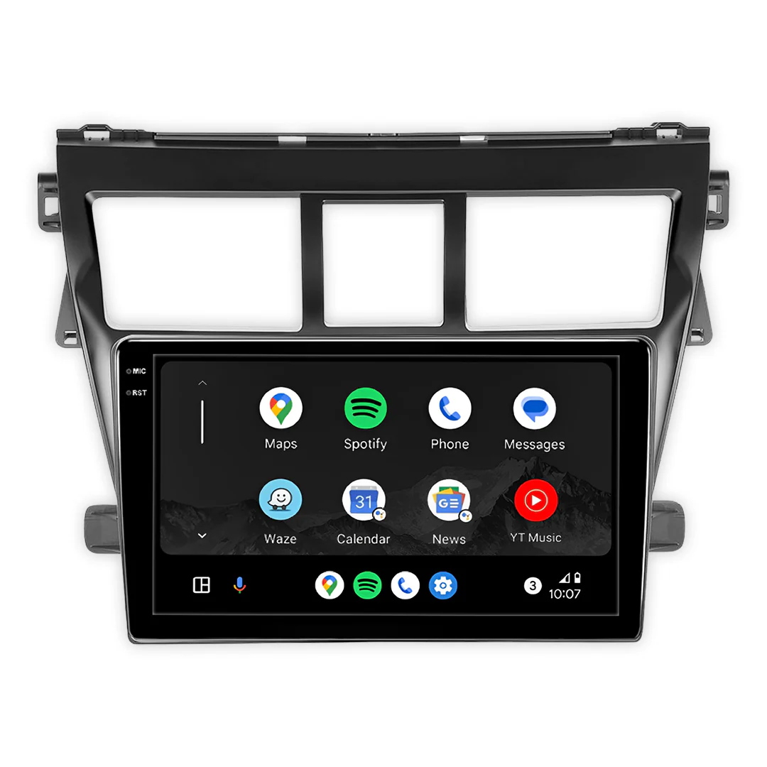 Toyota Vios (2003 - 2007) 9" Wireless Android 13 Android Player for Apple CarPlay / Android Auto - Image 3