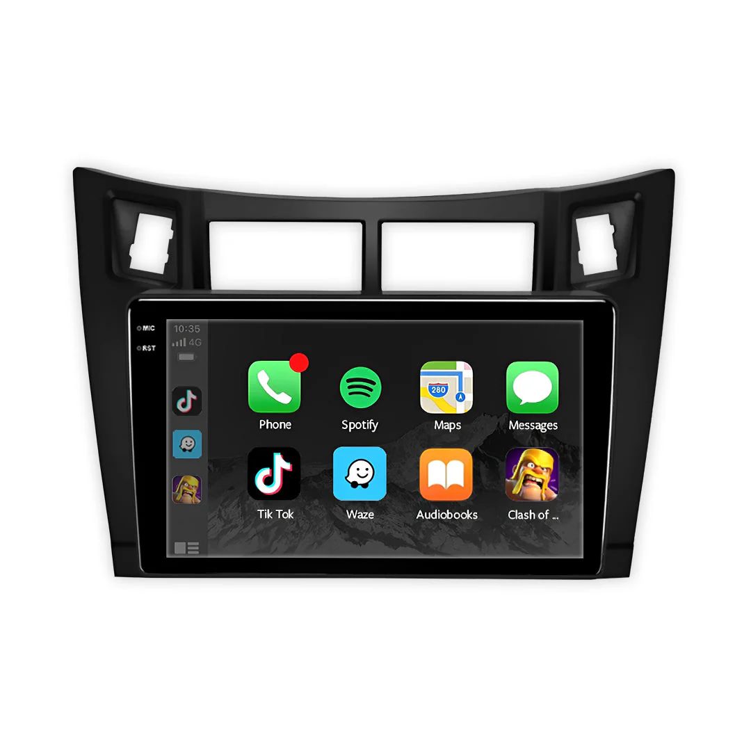 Toyota Yaris XP90 (2005 - 2012) 9" 13.3" Wireless Android 16 Car Stereo for Apple CarPlay / Android Auto - Image 2