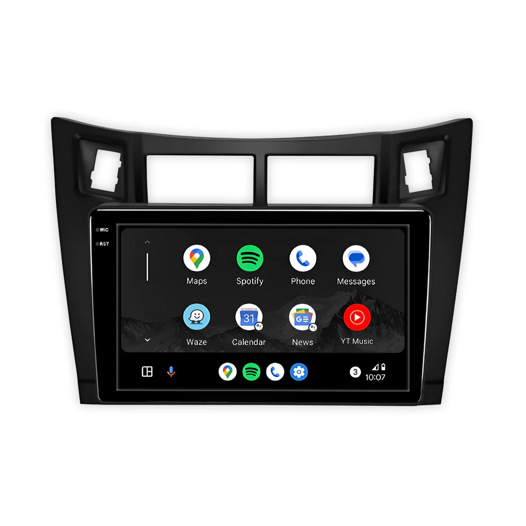Toyota Yaris XP90 (2005 - 2012) 9" 13.3" Wireless Android 16 Car Stereo for Apple CarPlay / Android Auto - Image 3