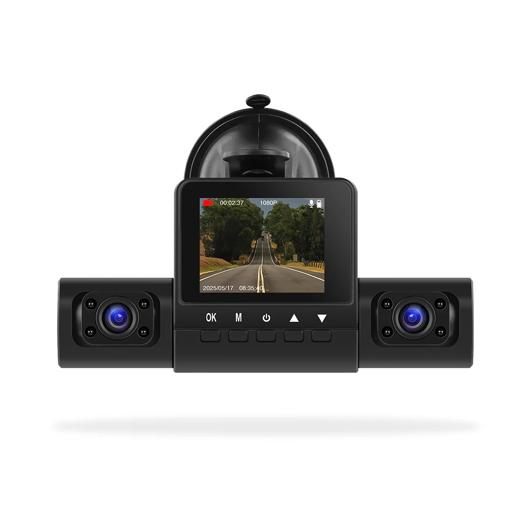 Universal 2.0" Screen Four-Channel Driving Recorder Dashboard Camera - Image 5