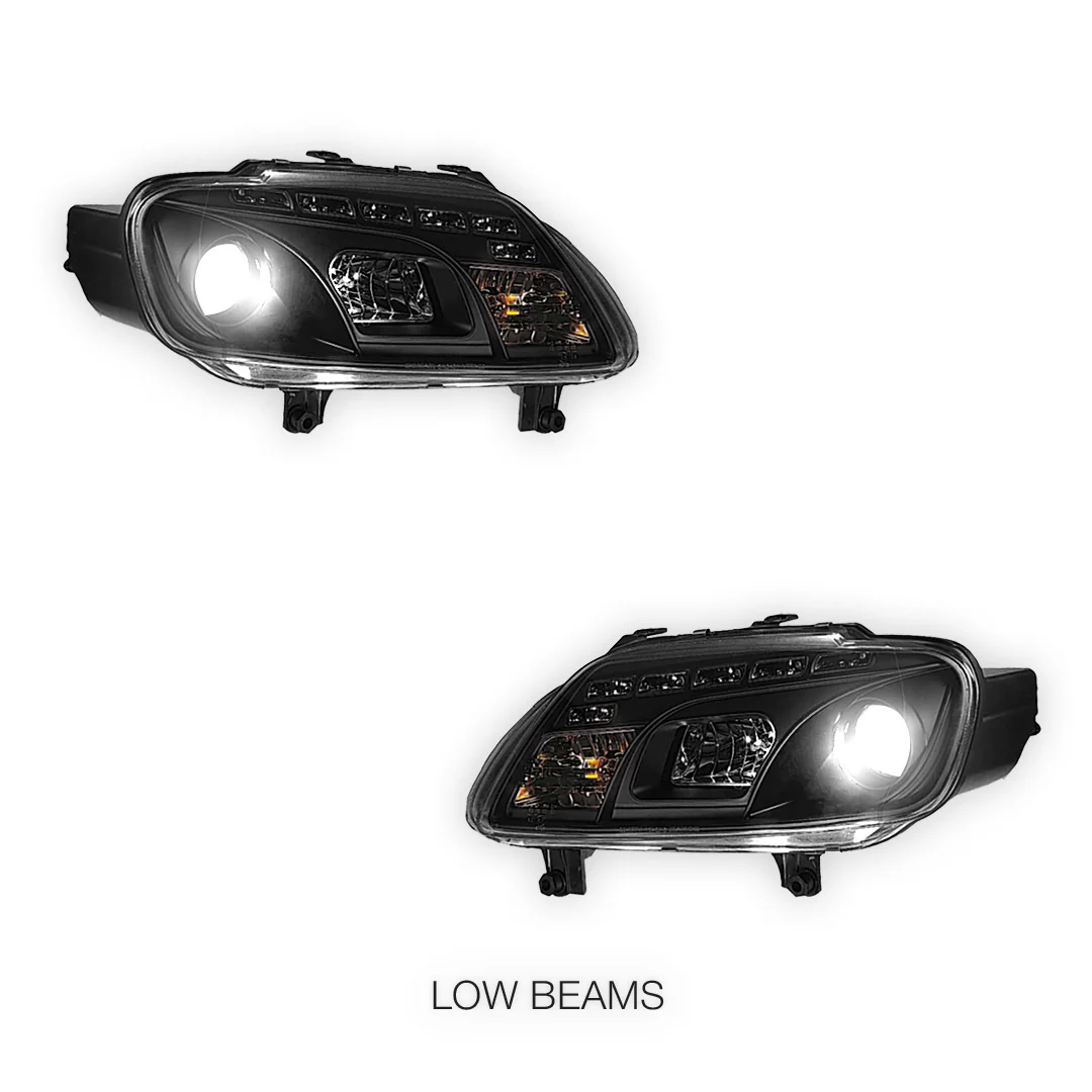 Volkswagen Caddy 2K (2006 - 2010) LED DRL Projector Headlights LH + RH - Image 4