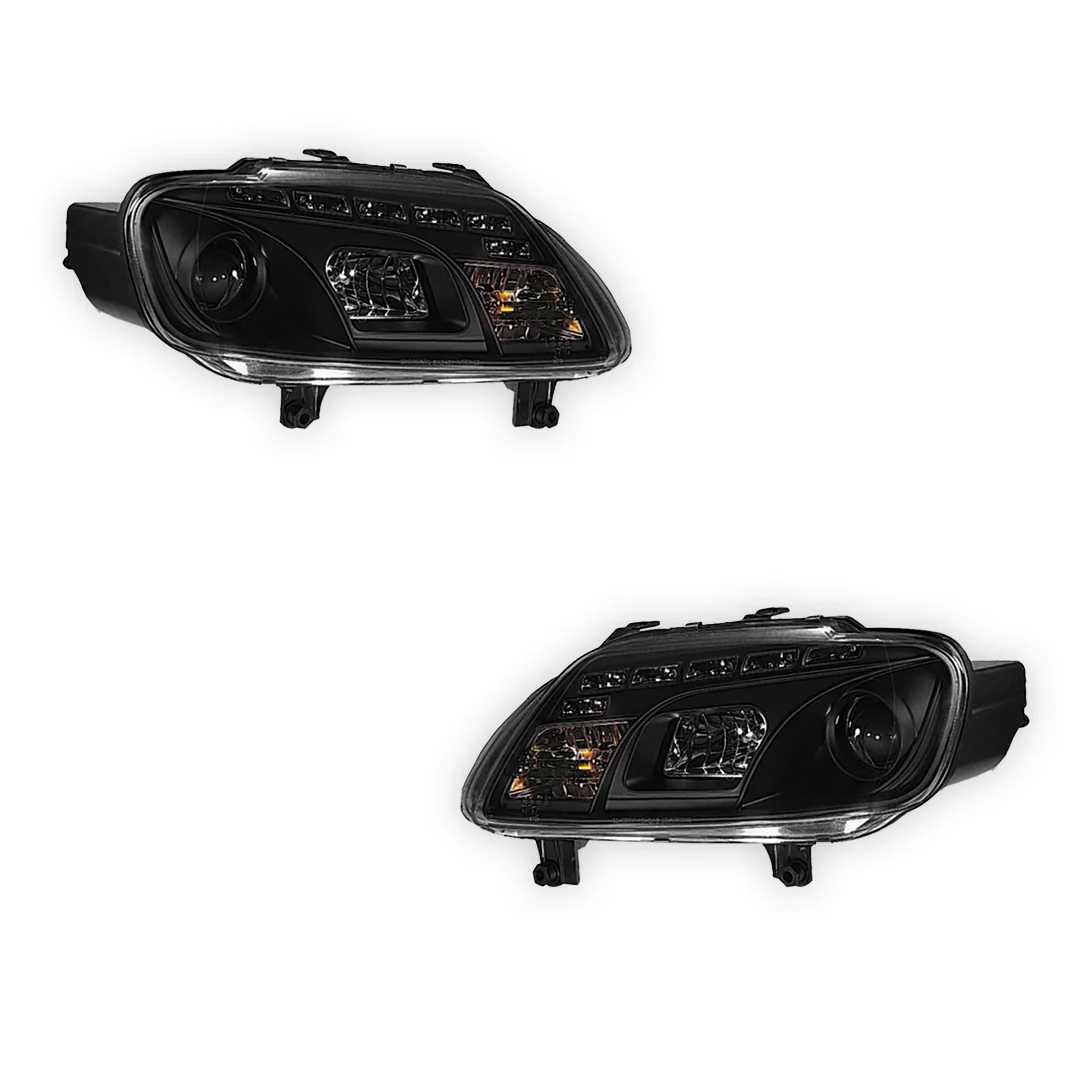 Volkswagen Caddy 2K (2006 - 2010) LED DRL Projector Headlights LH + RH - Image 6