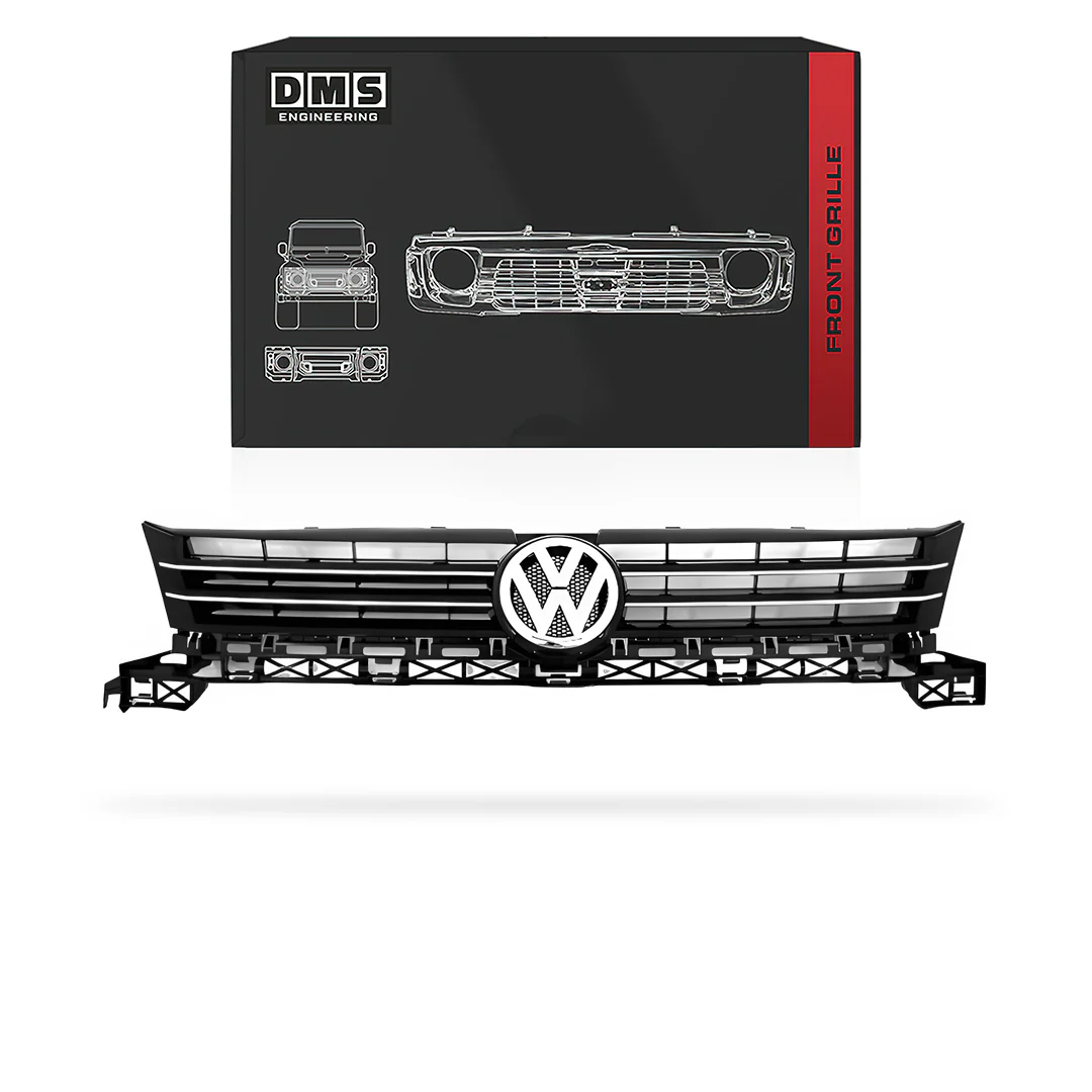 Volkswagen Caddy 2K (2010 - 2015) Genuine Black / Chrome Grille