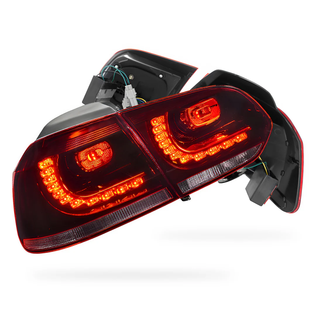 Volkswagen Golf MK6 (2008 - 2013) Update LED Tail Lights LH + RH