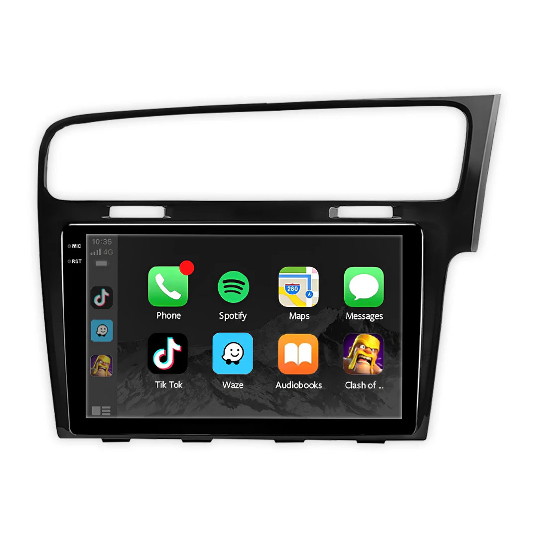 Volkswagen Golf MK7 RHD (2014 - 2018) 10" Wireless Android 16 Car Stereo for Apple CarPlay / Android Auto - Image 2