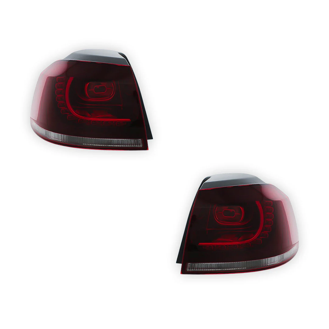 Volkswagen Golf R Mk6 Rear Tail Lights 2009 - 2013 OEM-Style Aftermarket Left & Right - Image 2