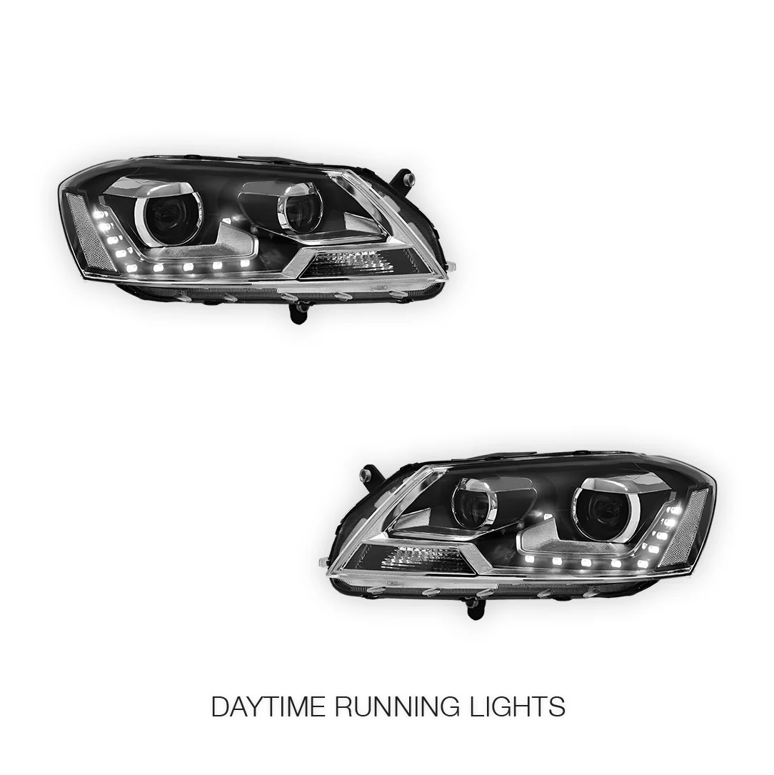 Volkswagen Passat B7 3C (2011- 2015) LED DRL Projector Headlights LH + RH - Image 2
